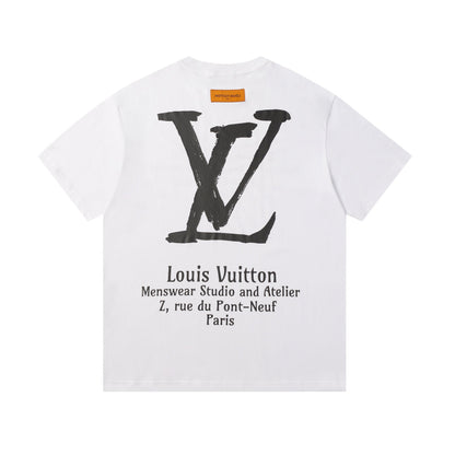 T-shirt imprimé lettrage