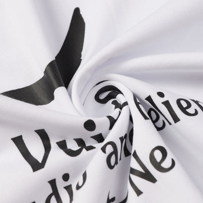 T-shirt imprimé lettrage