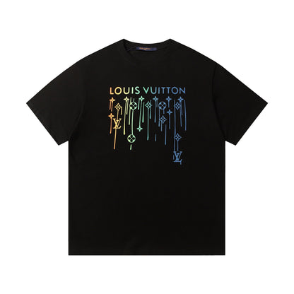 T-shirt imprimé bonbon arc-en-ciel