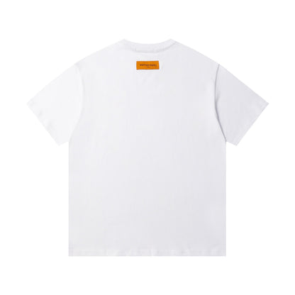T-shirt imprimé bonbon arc-en-ciel