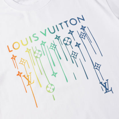 T-shirt imprimé bonbon arc-en-ciel