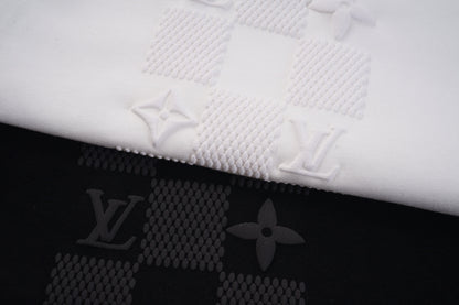 T-shirt asymétrique à carreaux pour femme