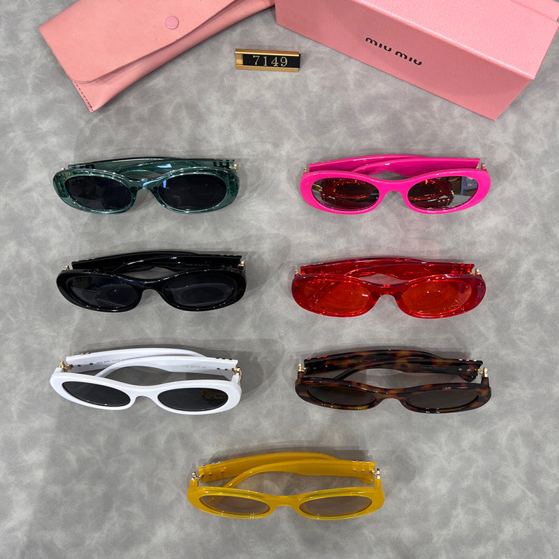 Gafas de Sol Ovaladas Retro Modernas para Mujer