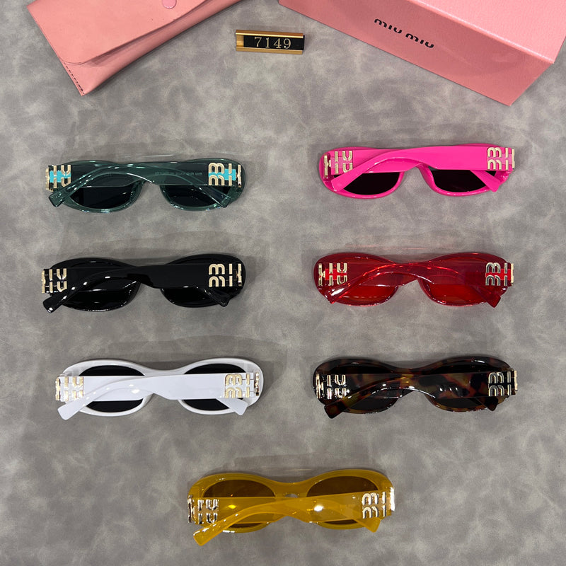 Gafas de Sol Ovaladas Retro Modernas para Mujer