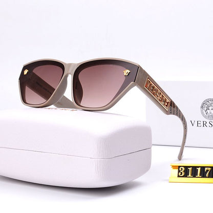 Gafas de sol de exterior con montura grabada y diseño de moda