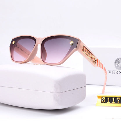Gafas de sol de exterior con montura grabada y diseño de moda