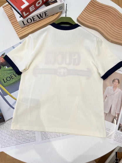 Nouveau T-shirt Slim Fit Brodé