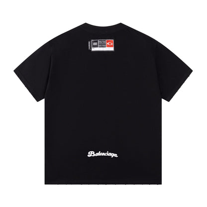 Camiseta clásica con estampado de letras