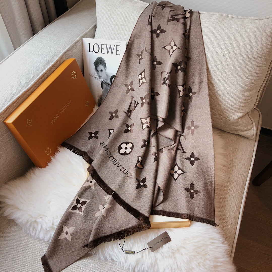 Pañuelo de Algodón Jacquard Tencel Premium L