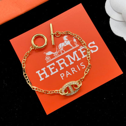 Parure de bijoux en or Logo farandole classique
