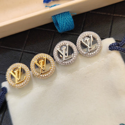 Pendientes de diamante de lujo