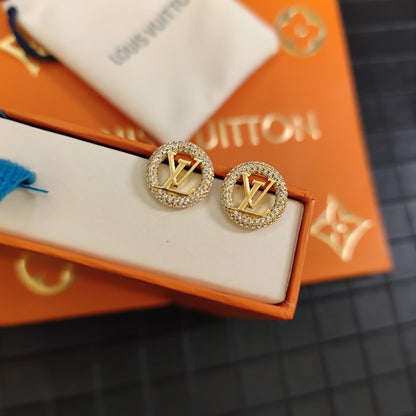 Pendientes de diamante de lujo