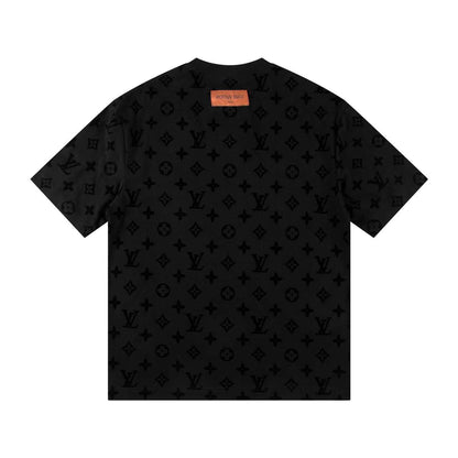 T-shirt gaufré à motif classique