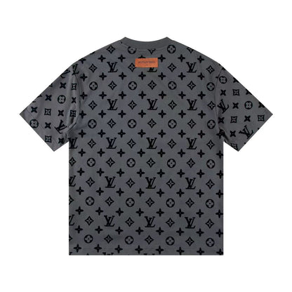 T-shirt gaufré à motif classique