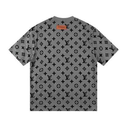 T-shirt gaufré à motif classique