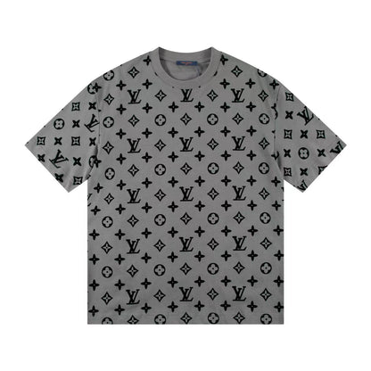 T-shirt gaufré à motif classique