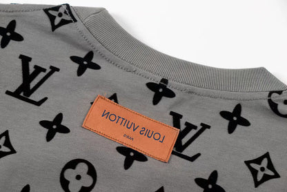 T-shirt gaufré à motif classique