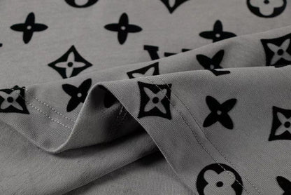 T-shirt gaufré à motif classique