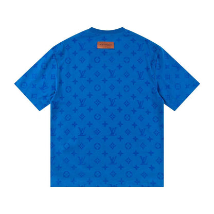 T-shirt gaufré à motif classique