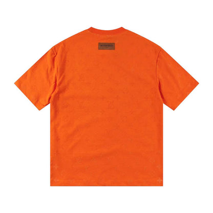 T-shirt gaufré à motif classique