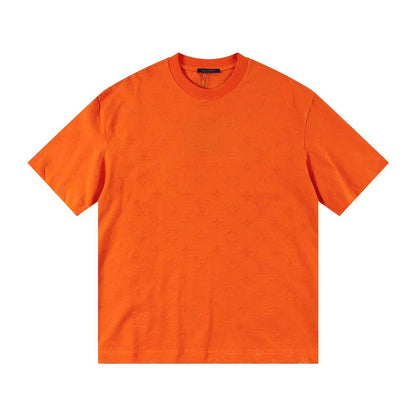 T-shirt gaufré à motif classique
