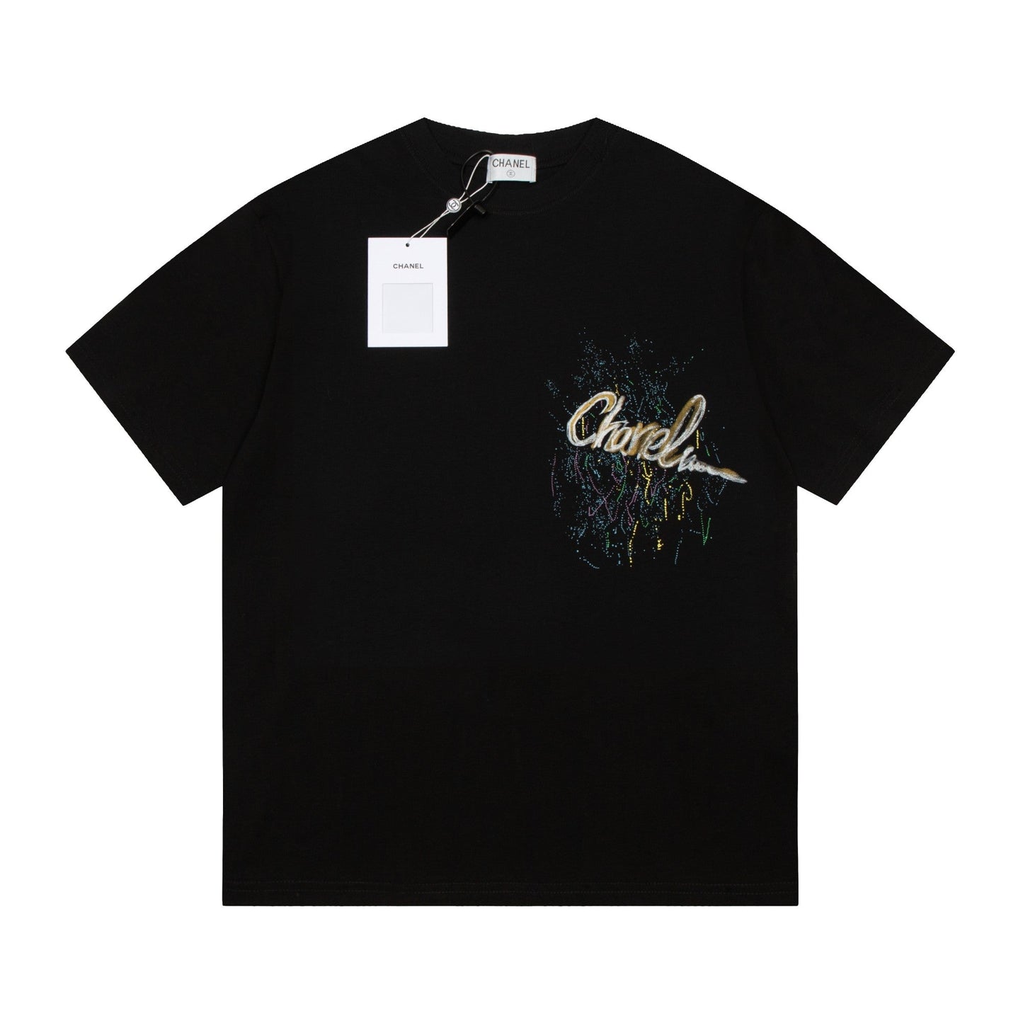 Camiseta pintada a mano con spray