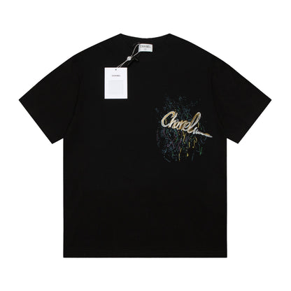 Camiseta pintada a mano con spray