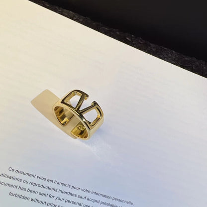 Bague en métal Signature