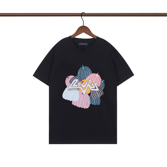 T-shirt imprimé citrouille