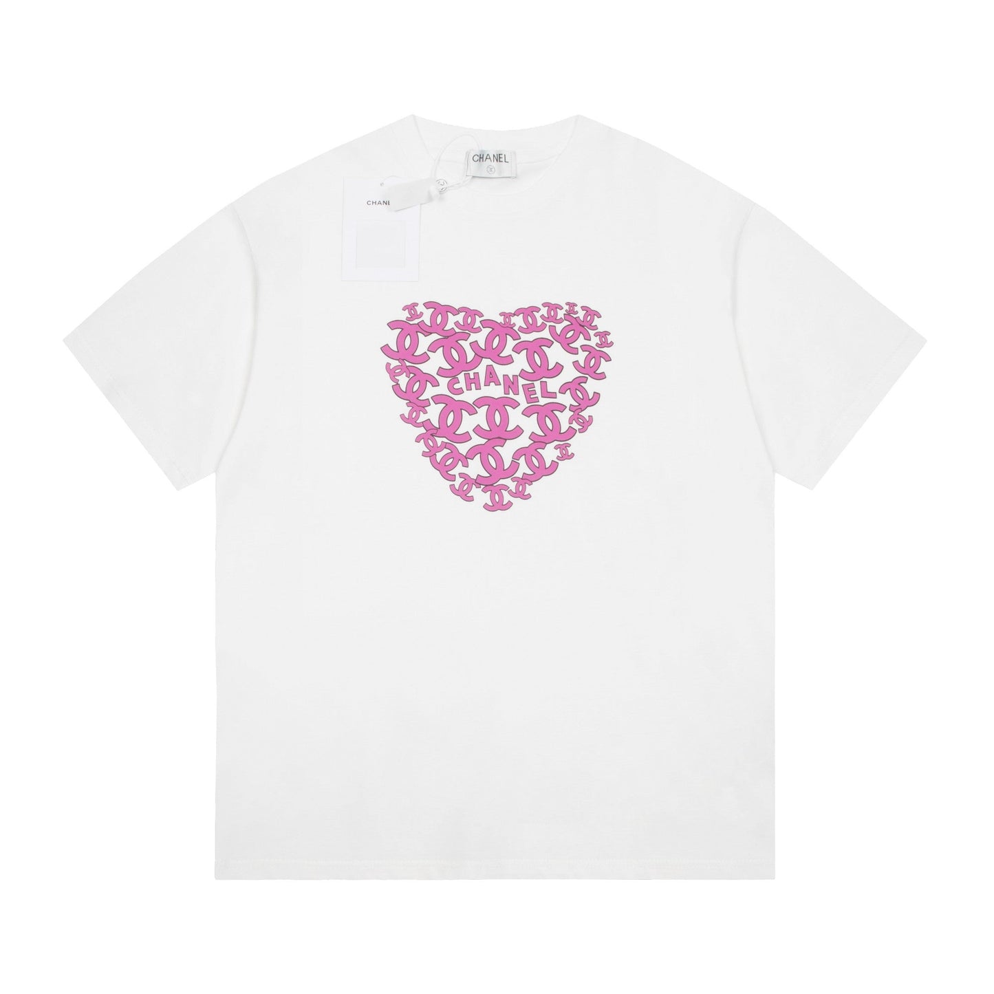 Camiseta con estampado de corazón