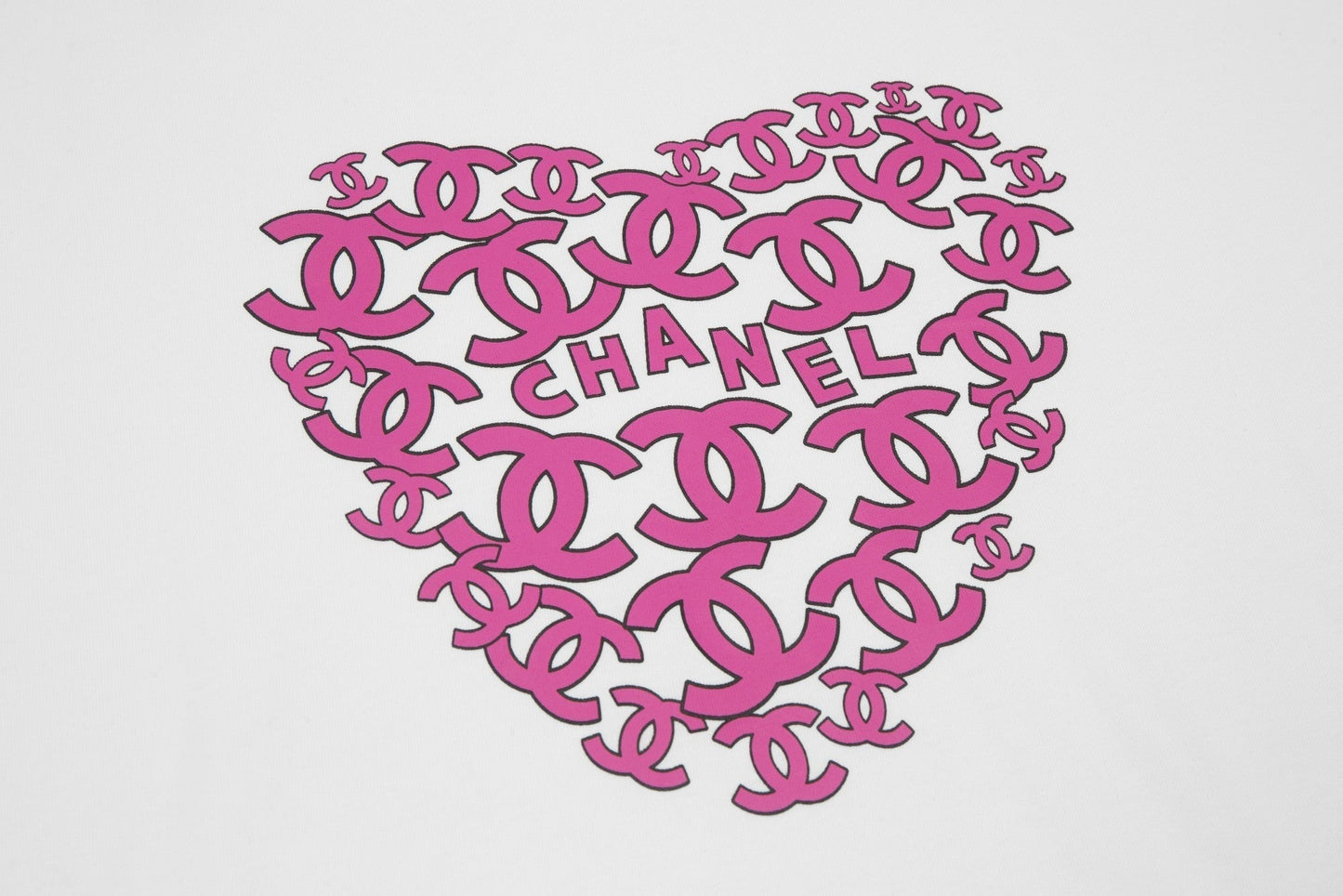 Camiseta con estampado de corazón