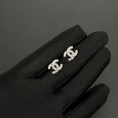 Boucles d'oreilles simples en argent sterling