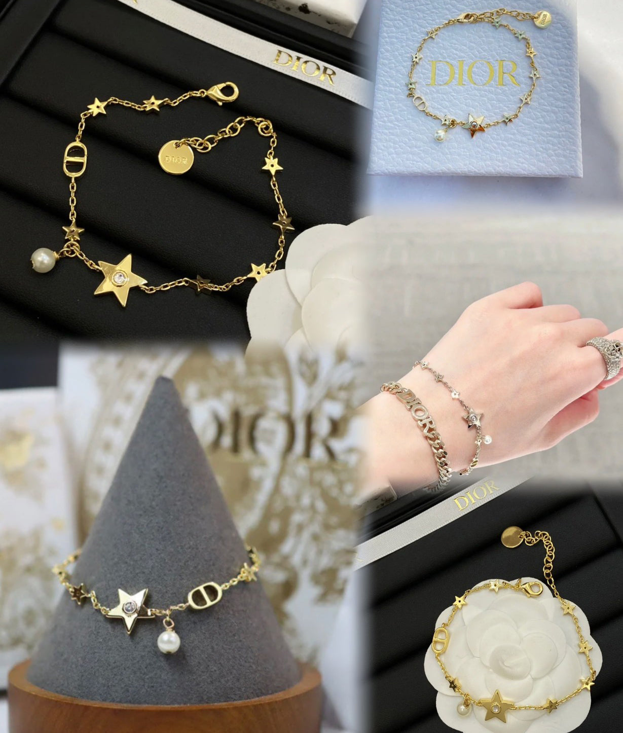 Pulsera de estrella de lujo
