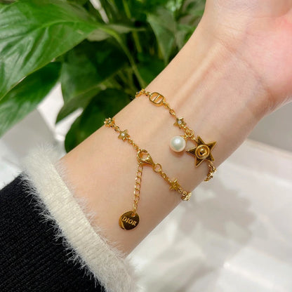 Pulsera de estrella de lujo