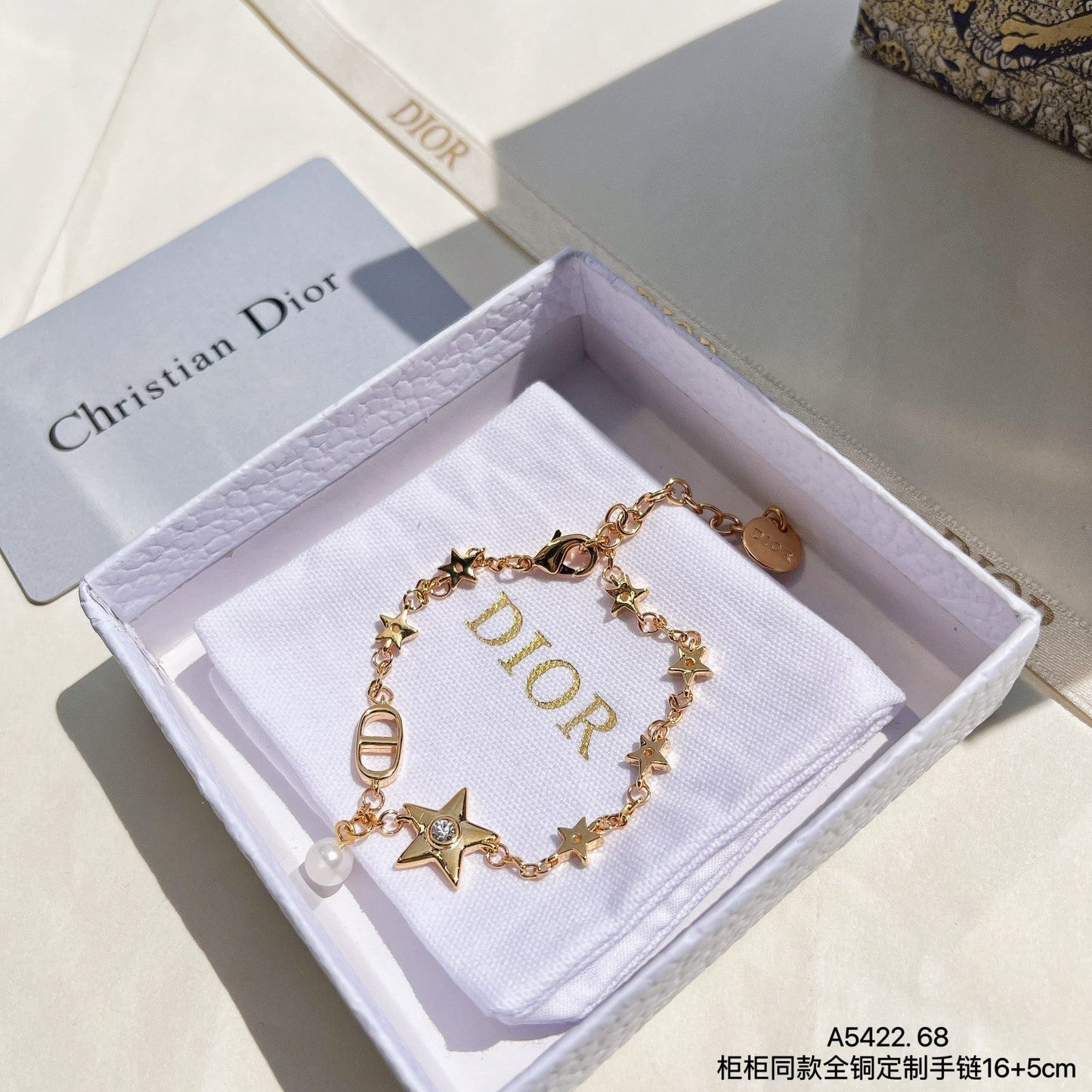 Pulsera de estrella de lujo