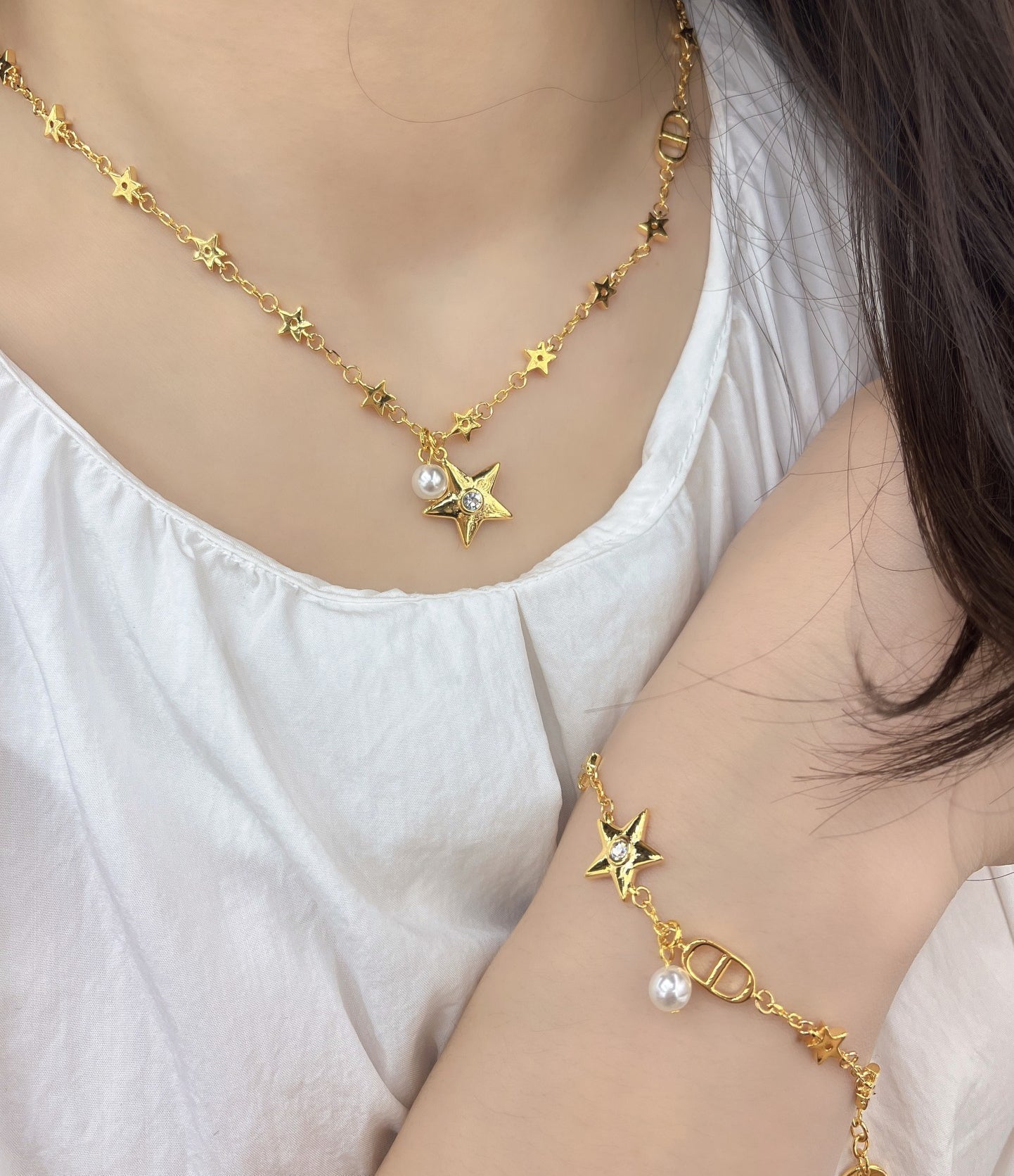 Pulsera de estrella de lujo