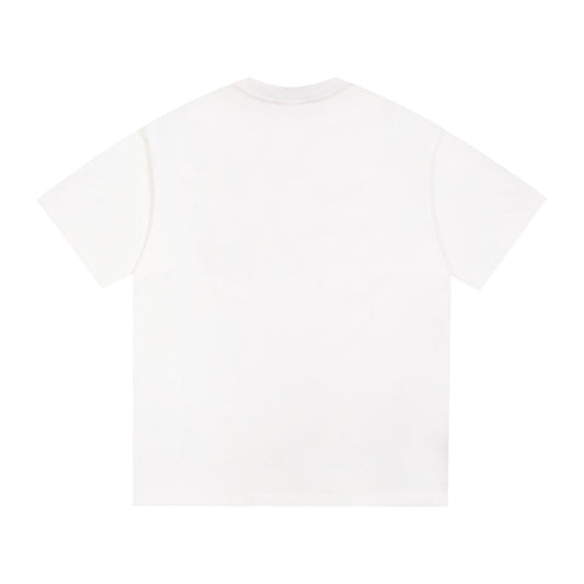 T-shirt simple avec grand logo imprimé