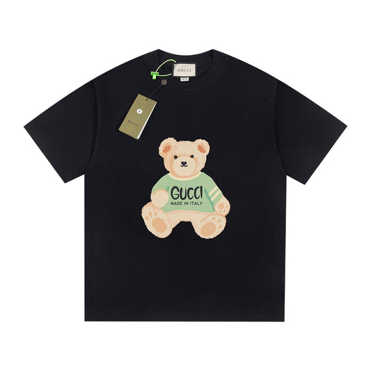 T-shirt à imprimé ourson mignon