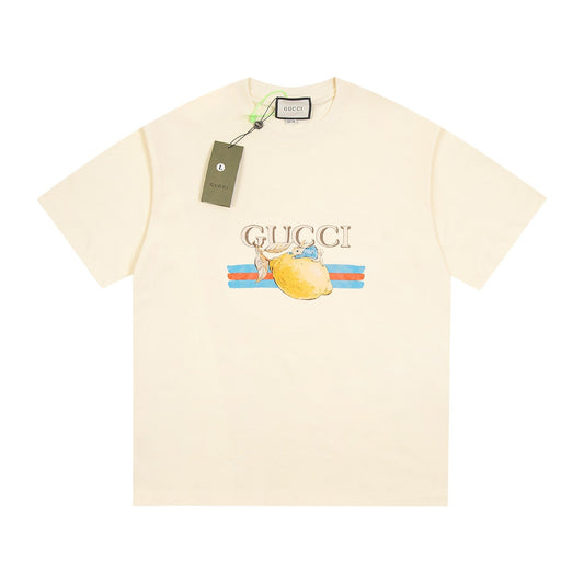 Camiseta con estampado de limones