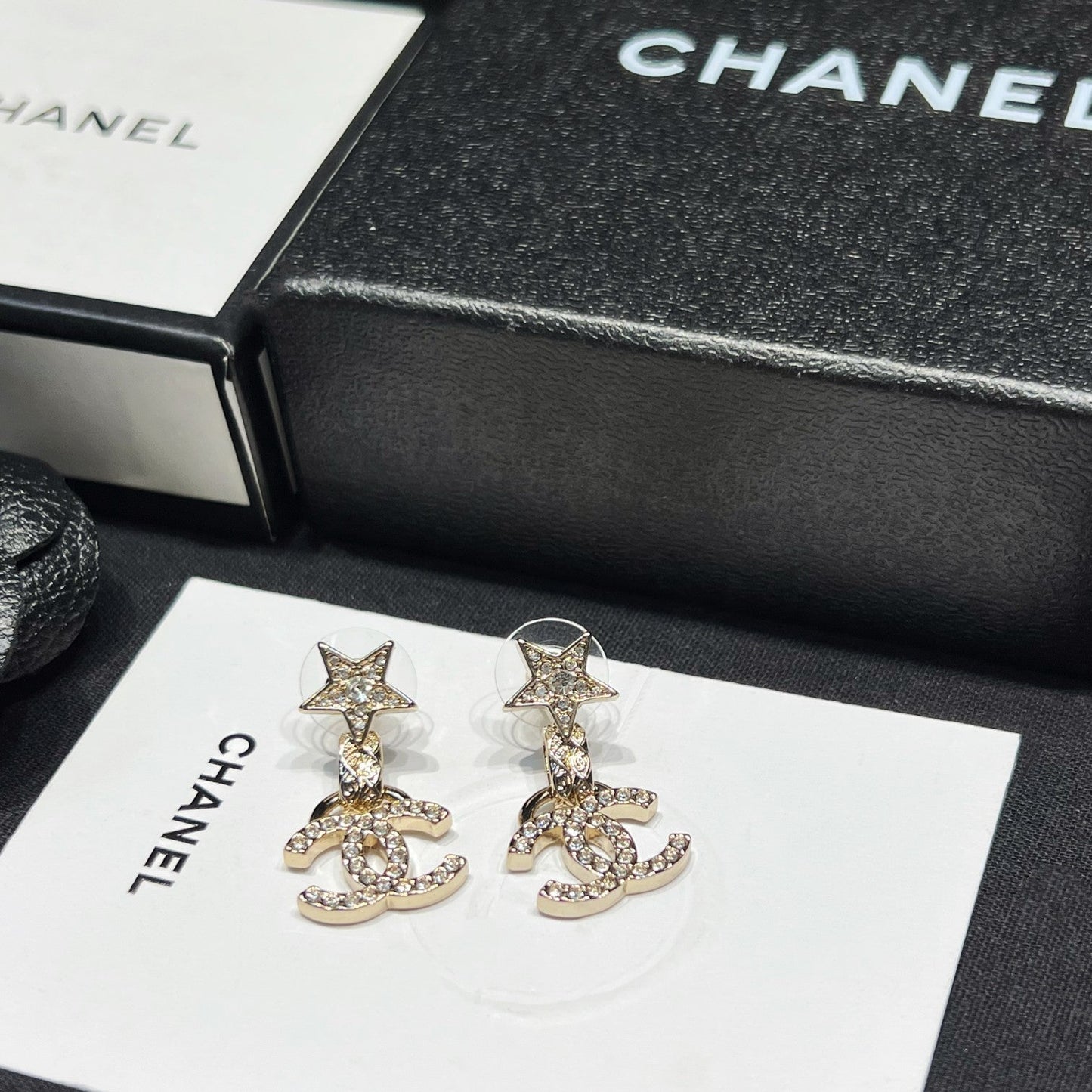 Pendientes Colgantes Estrellas de Diamantes