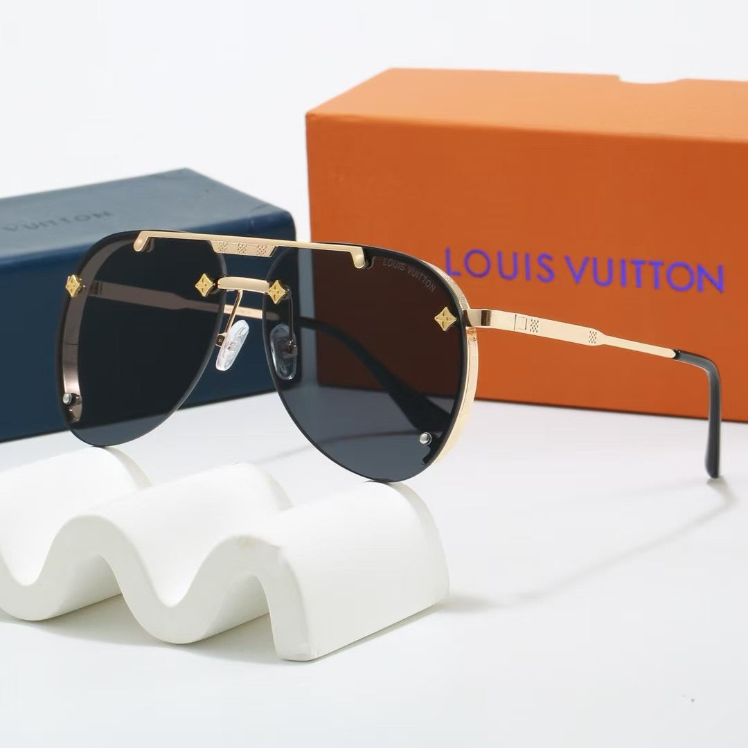 Gafas de sol de metal modernas estilo europeo y americano 2026