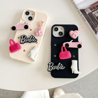 Étui en silicone perforé pour bijoux DIY