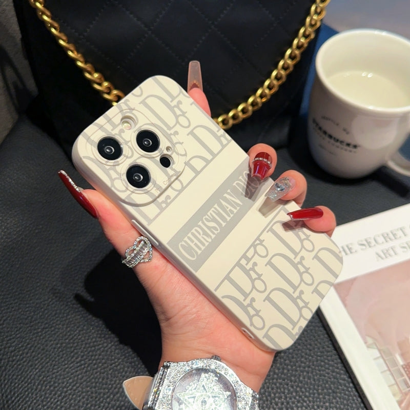 Funda de silicona multicolor con relieve