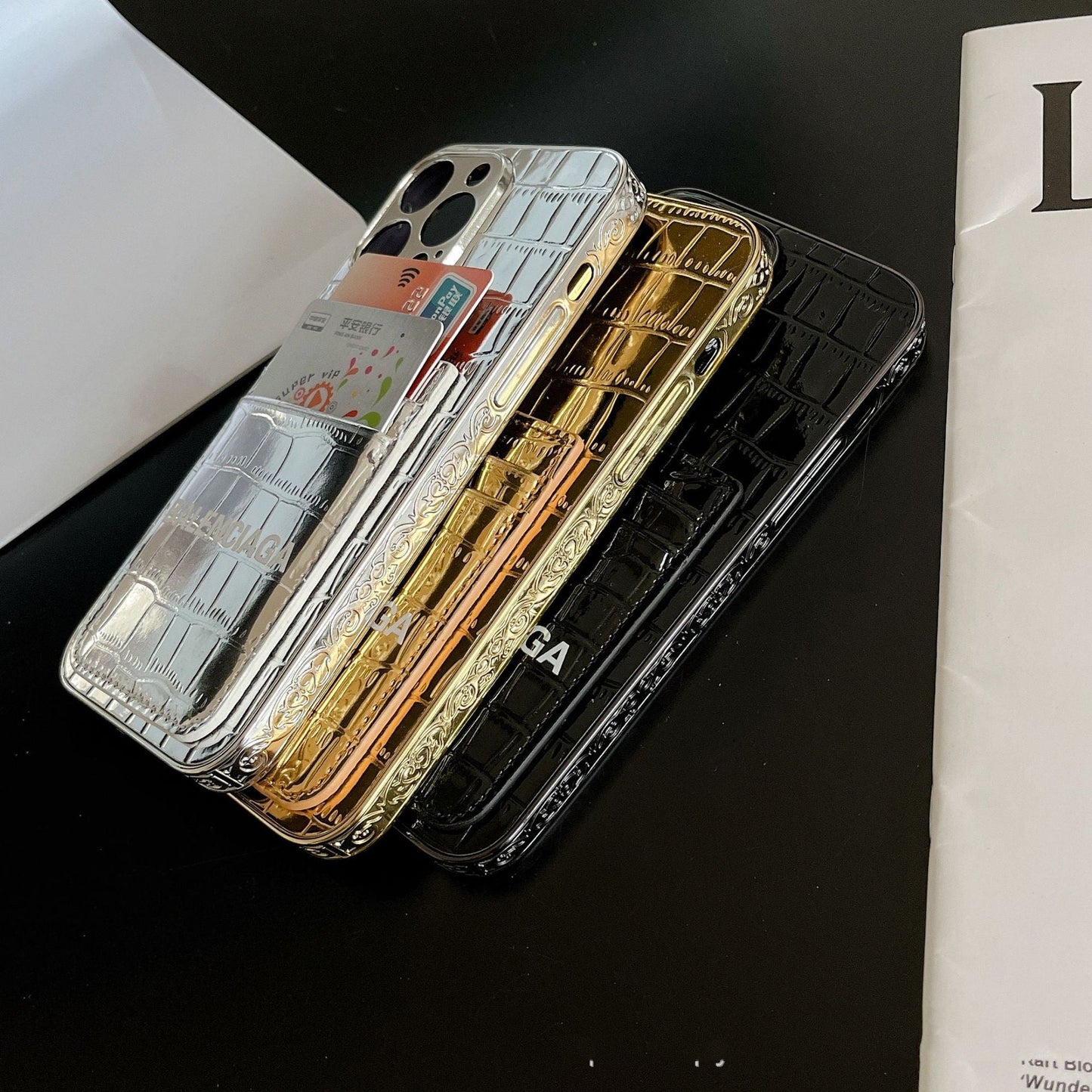 Estuche de charol de lujo