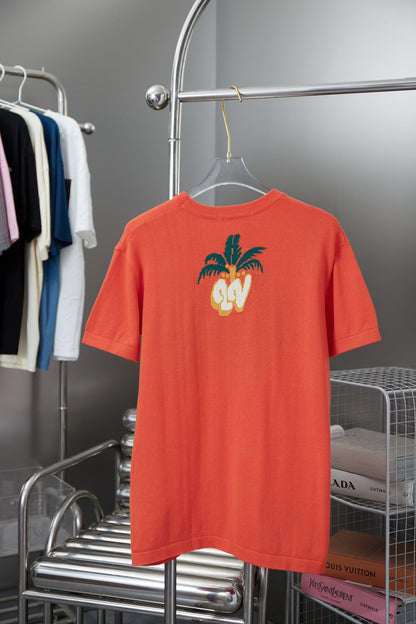 Camiseta de punto con cocotero