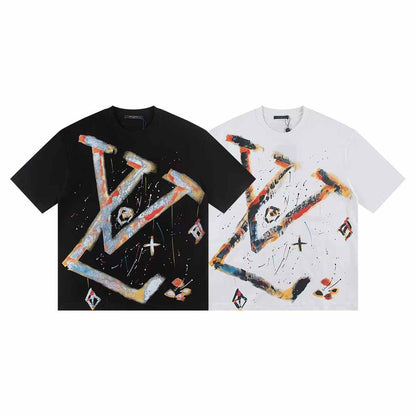 Nouveau t-shirt imprimé coloré