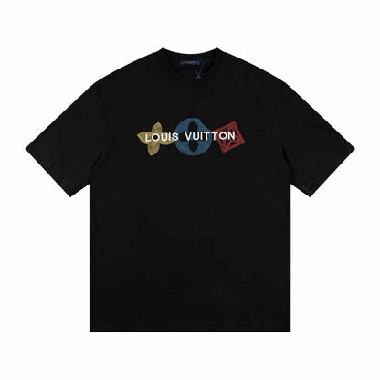 T-shirt imprimé motifs alphabet