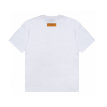 Camiseta con estampado de cambio gradual