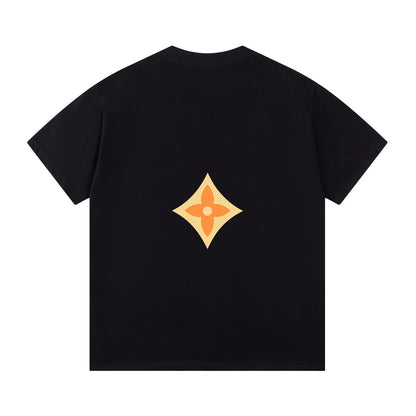 Camiseta clásica con logo estampado