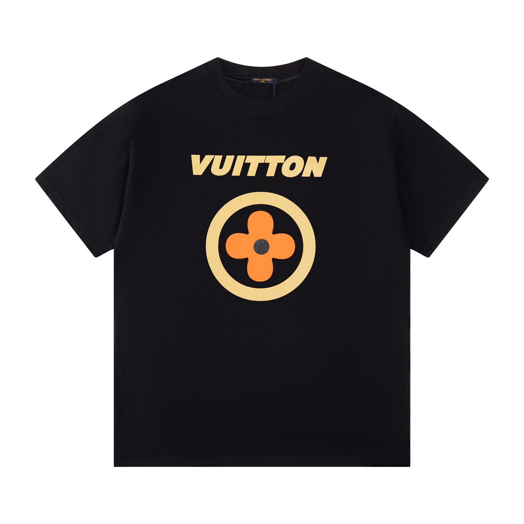 Camiseta clásica con logo estampado